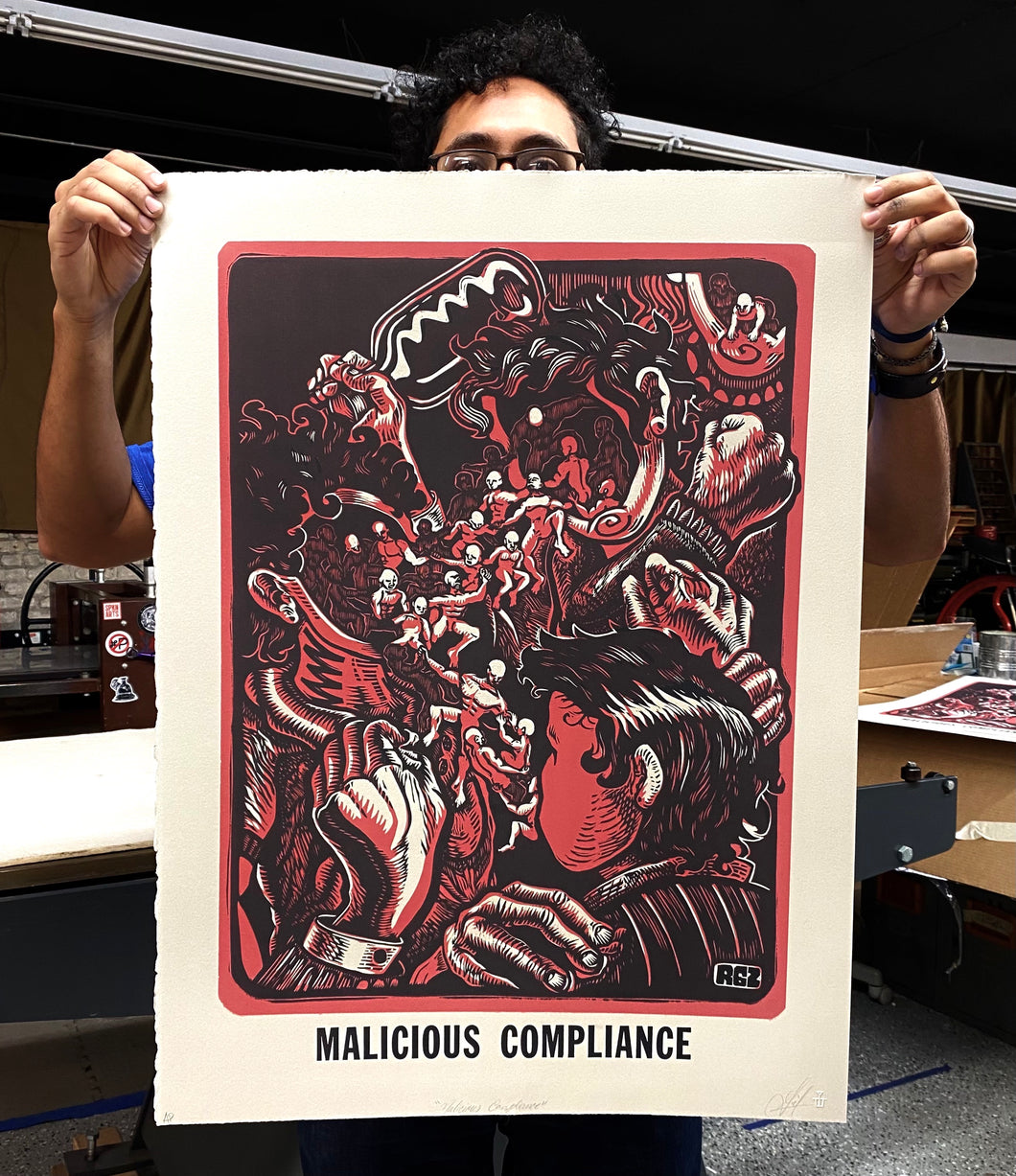 Malicious Compliance (Pink)